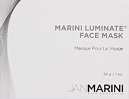 Осветляющая маска для лица - Jan Marini Marini Luminate Face Mask — фото N3