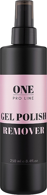 Рідина для зняття лаку - One Pro Line GEL Polish Remover — фото N1