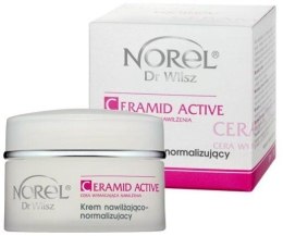 Парфумерія, косметика Зволожуючий і себорегулюючий крем - Norel Ceramid Active Moisturising And Balancing 