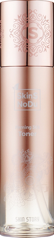 Антивіковий тонер для обличчя c екстрактом чорної ікри - SkinSNoDu Firming 365 Toner — фото N1