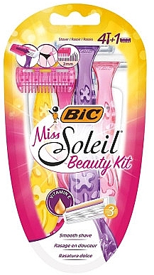 Жіночий станок для гоління, 5 шт. - Bic Miss Soleil Beauty — фото N1