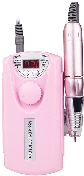 Фрезер портативный BQ-101 Pink на 45W/ 35000 об. - Mobile Drill — фото N2