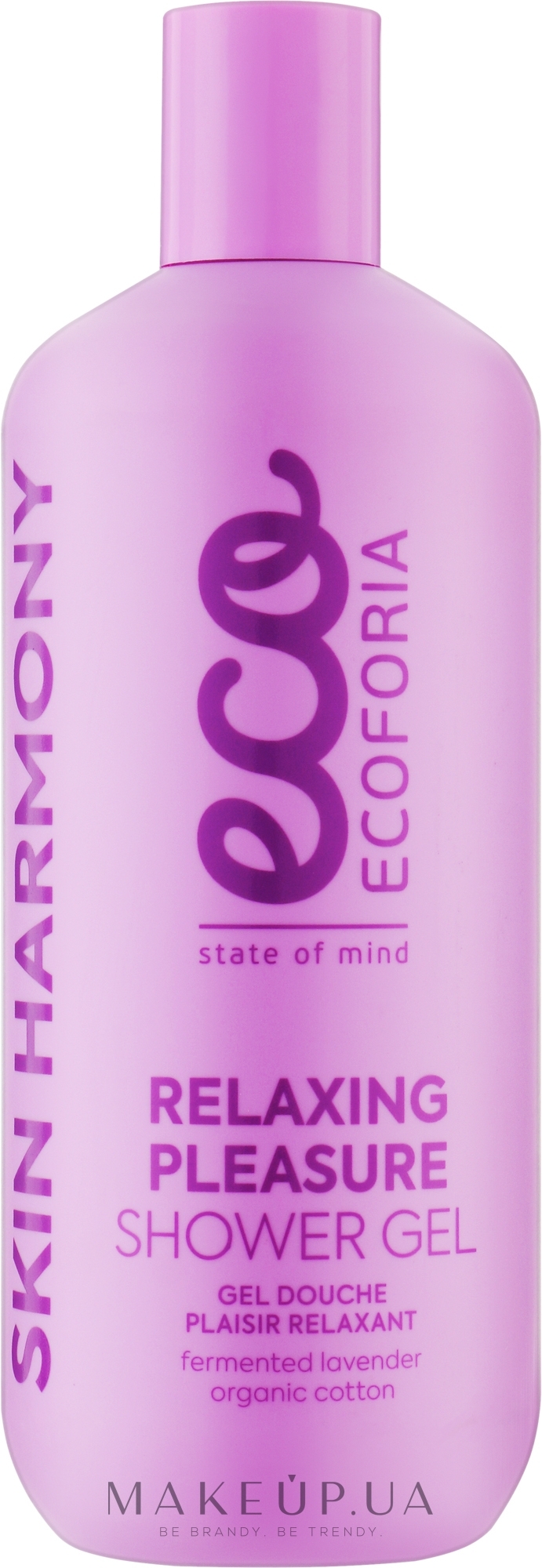 Расслабляющий гель для душа - Ecoforia Skin Harmony Relaxing Pleasure Shower Gel — фото 400ml