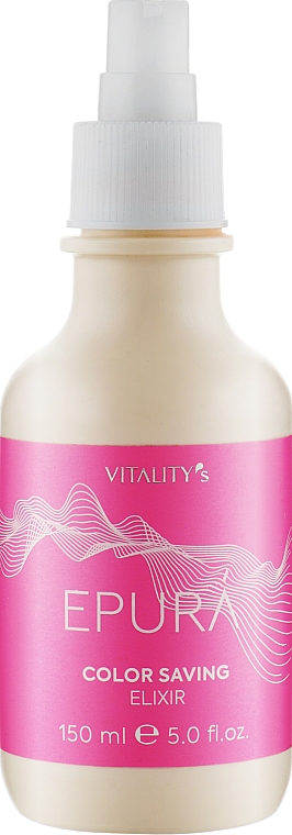 Эликсир для сохранения стойкости цвета - Vitality's Epura Color Saving Elixir — фото N1
