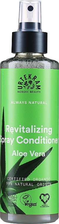 Відновлюючий спрей-кондиціонер для волосся - Urtekram Regenerating Aloe Vera Spray Conditioner