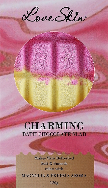 Шоколад для ванны - Love Skin Charming Bath Chocolate Slab — фото N1