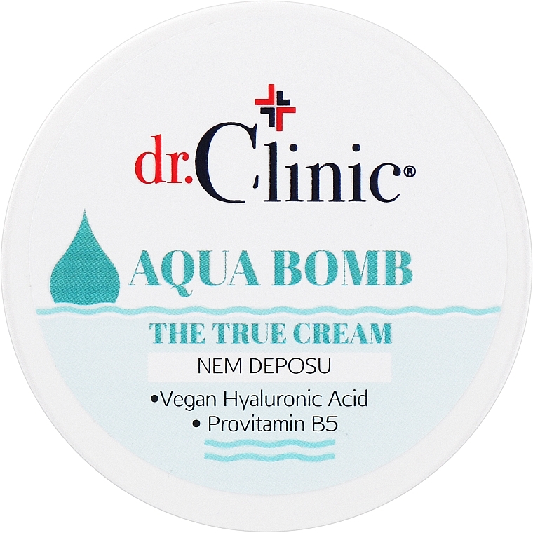 Зволожувальний крем для обличчя - Dr. Clinic Aqua Bomb The True Cream — фото N1