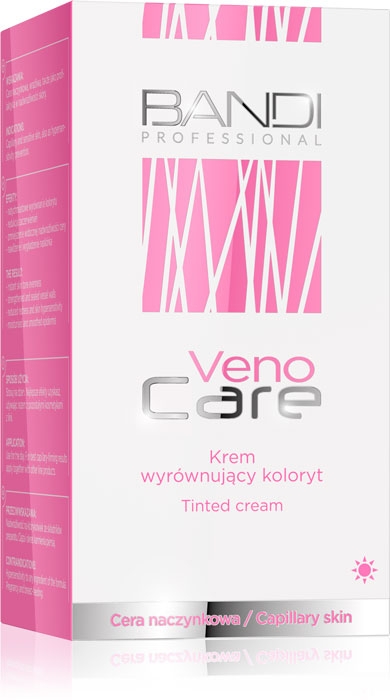 Дневной выравнивающий крем для лица - Bandi Professional Veno Care Tinted Cream — фото N3