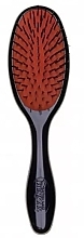 Парфумерія, косметика Щітка для волосся D80, середня - Denman Medium Nylon Bristle Cushion Brush