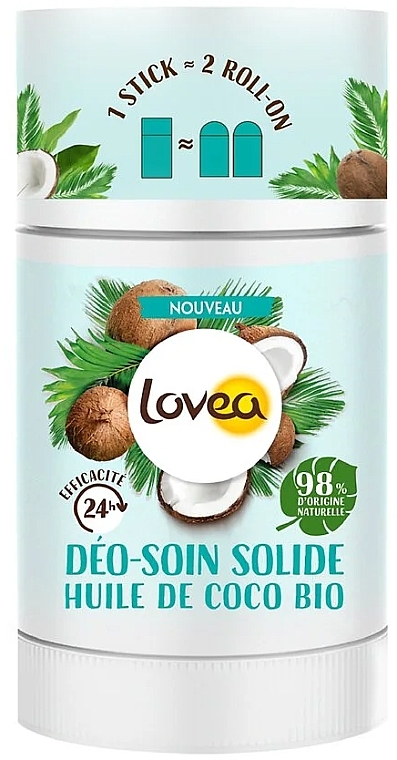 Дезодорант - Lovea Deo Soin Solide Coco Bio