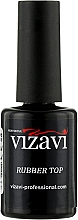 Парфумерія, косметика Фінішне каучукове покриття з липким шаром - Vizavi Professional Rubber Top Coat VRT-11