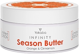 Парфумерія, косметика Масло для тіла "Апельсин і кориця" - Yokaba Infinity Season Butter Orange & Cinnamon