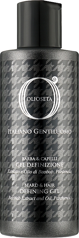 Гель для укладки волос и бороды - Barex Italiana Olioseta Gentiluomo Beard & Hair Defining Gel — фото N1