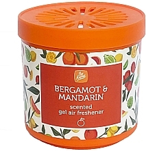 Гелевий освіжувач повітря "Бергамот і мандарин" - Pan Aroma Bergamot & Mandarin Scented Gel Air Freshener — фото N1