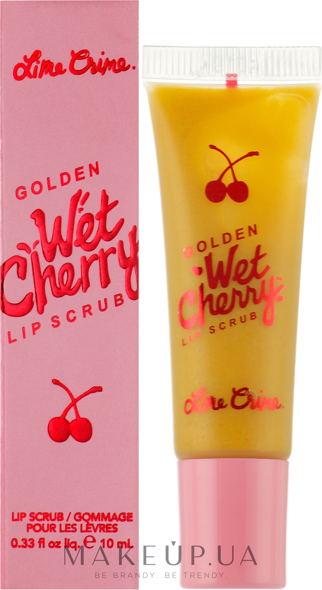 Скраб для губ - Lime Crime Golden Wet Cherry Lip Scrub — фото 10ml