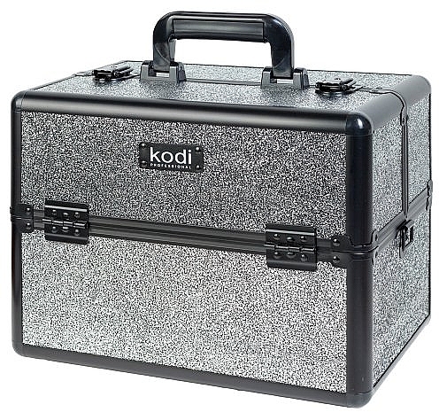 Кейс для косметики №42, темный серебряный опал - Kodi Professional Dark Silver Opal Case — фото N1