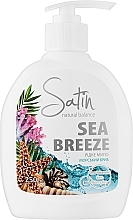 Парфумерія, косметика Рідке мило "Морський бриз" - Satin Natural Balance Olive Sea Breeze
