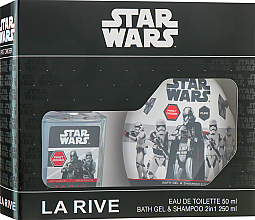 Духи, Парфюмерия, косметика УЦЕНКА La Rive Star Wars First Order - Набор (eau/de/toil/50ml + bath/gel/sh/250ml) *