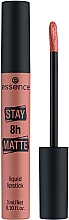 Парфумерія, косметика Рідка помада для губ - Essence Stay 8H Matte Liquid Lipstick