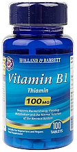 Пищевая добавка "Витамин B1" - Holland & Barrett Vitamin B1 100mg — фото N1