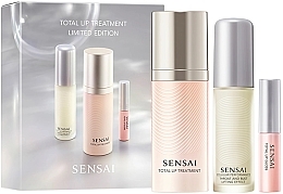 Духи, Парфюмерия, косметика Набор - Sensai Cellular Performance Total Lip Treatment Limited Edition (lip/cr/15ml + gloss/2.4ml + cr/19ml)