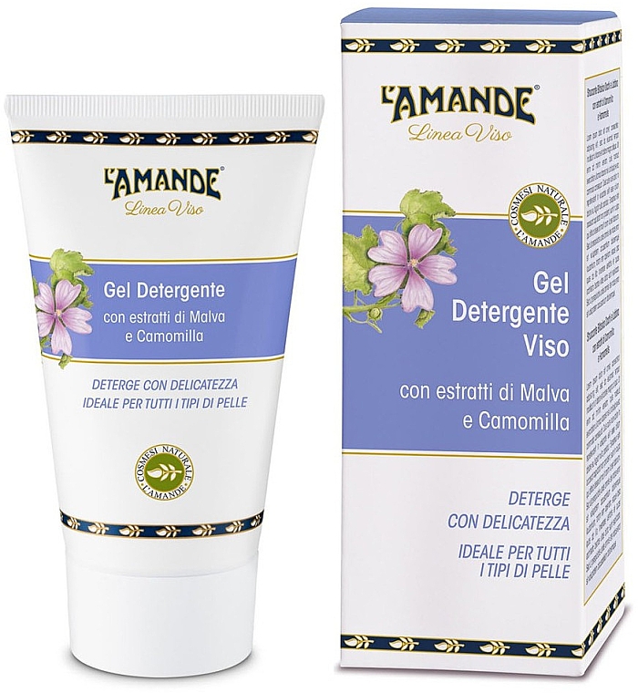 Очищающий гель для лица - L'Amande Gel Detergente Viso  — фото N1