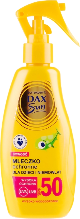 Дитяче захисне молочко від сонця - DAX Sun Body Lotion SPF 50 — фото N1