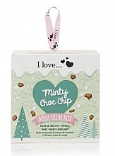 Парфумерія, косметика Набір - I Love... Chocolate Minty Choc Chip (sh/cr/100ml + b/butter/50ml + sponge)