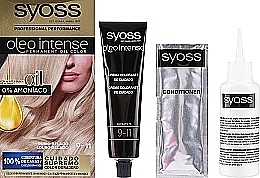 УЦЕНКА Стойкая краска для волос без аммиака с маслом-активатором - Syoss Oleo Intense * — фото N2