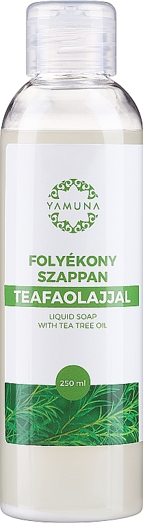 Жидкое мыло "Масло чайного дерева" - Yamuna Liquid Soap With Tea Tree Oil — фото N1