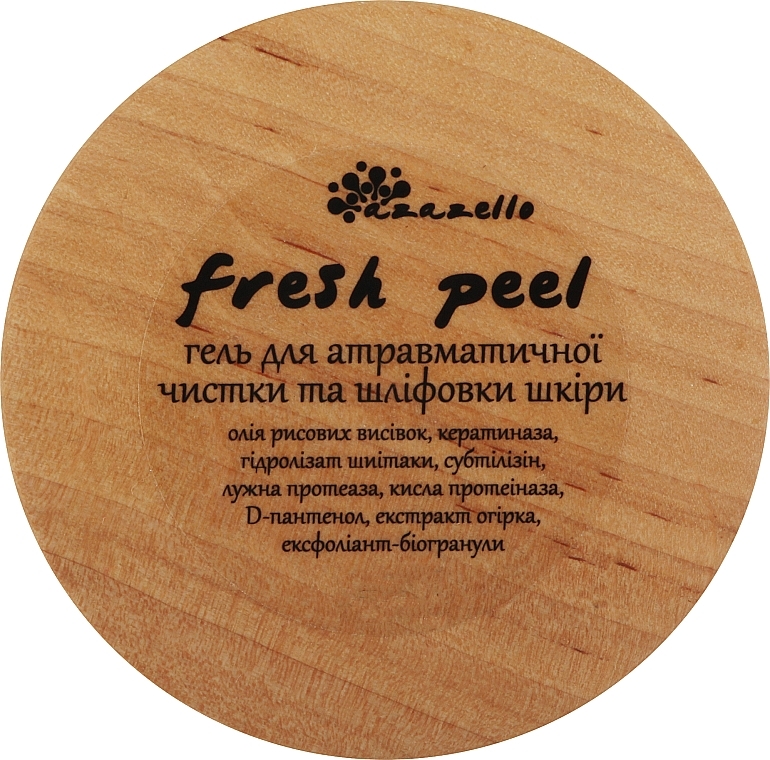Гель для атравматической чистки и шлифовки кожи "Flesh Peel" - Azazello — фото N3