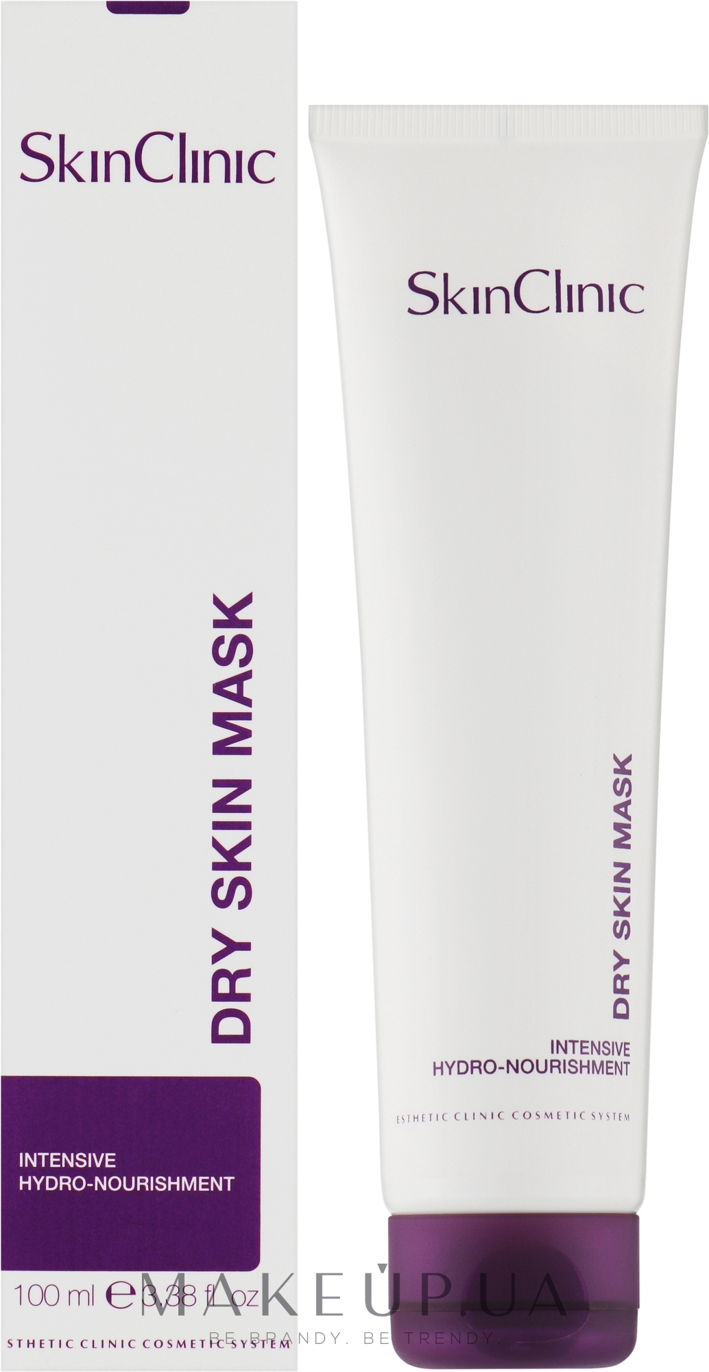 Интенсивная гидро-питательная маска для сухой кожи - SkinClinic Dry Skin Mask — фото 100ml