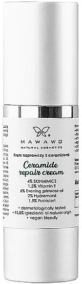 Відновлювальний крем з керамідами - Mawawo Ceramide Repair Cream — фото N1