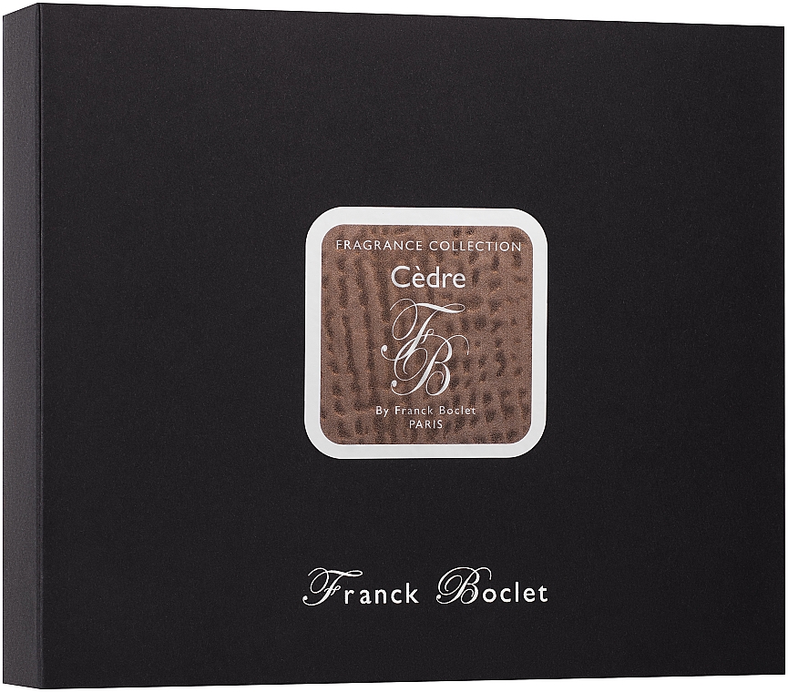 Franck Boclet Cedre - Набір (edp/20ml + 3xrefill/20ml) — фото N1