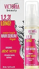 Сыворотка для длинных волос - Victoria Beauty 1,2,3! Long! Hair Serum — фото N2