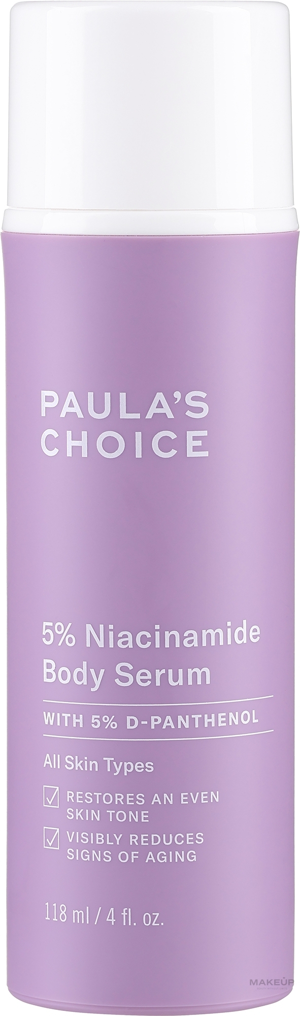 Сыворотка для тела с 5% ниацинамида - Paula's Choice 5% Niacinamide Body Serum — фото 118ml