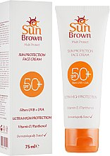 Духи, Парфюмерия, косметика Солнцезащитный крем для лица - Dalan Sun Brown Cream