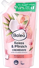 Жидкое крем-мыло для рук "Kokos & Pfirsich" - Balea Cream-Soap (сменный блок) — фото N1