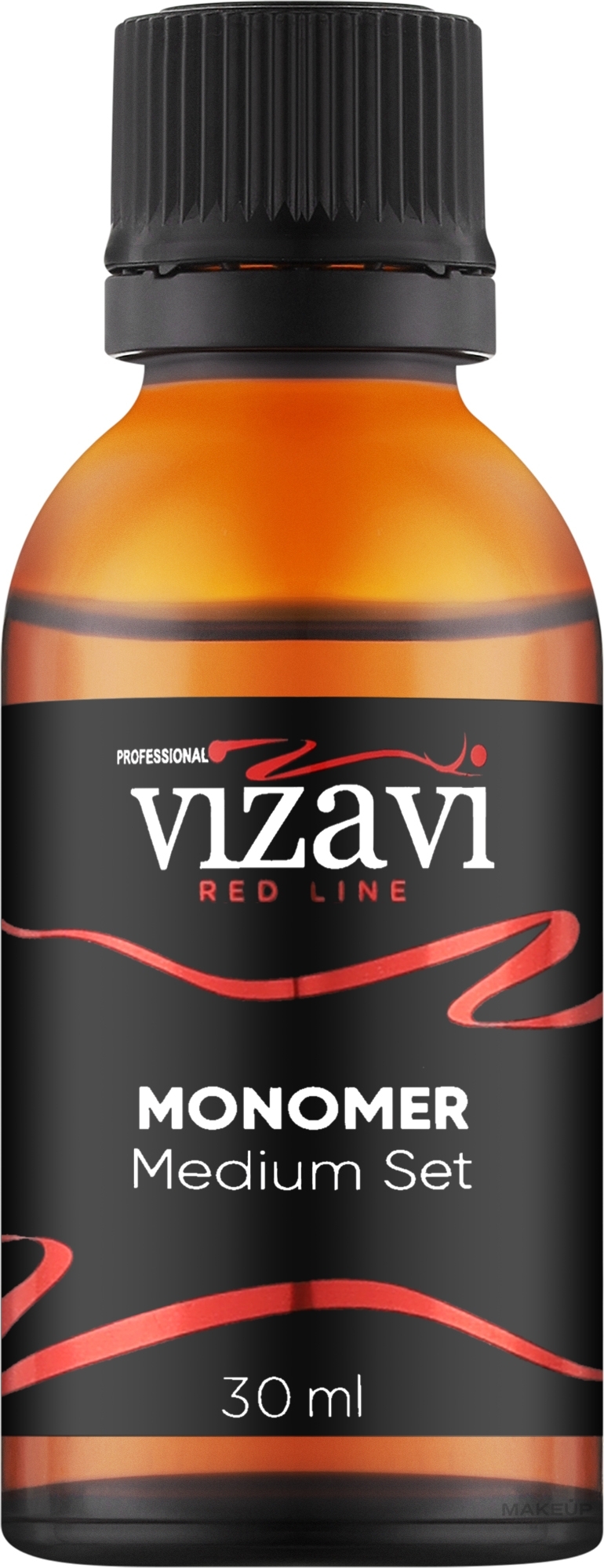 Мономер - Vizavi Professional Red Line Medium Set — фото 30ml