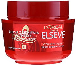 Ламінуюча маска для пофарбованого і мелірованого волосся з екстрактом півонії і UV-фільтром - LOreal Elseve  — фото N1