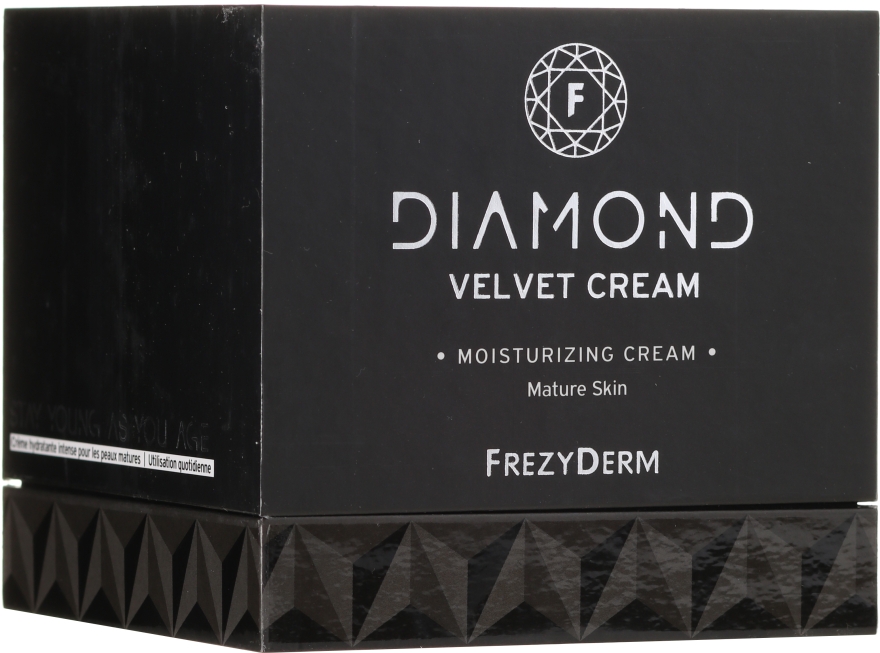 Зволожувальний крем для обличчя - Frezyderm Diamond Velvet Moisturizing Cream For Ripe Skin — фото N1