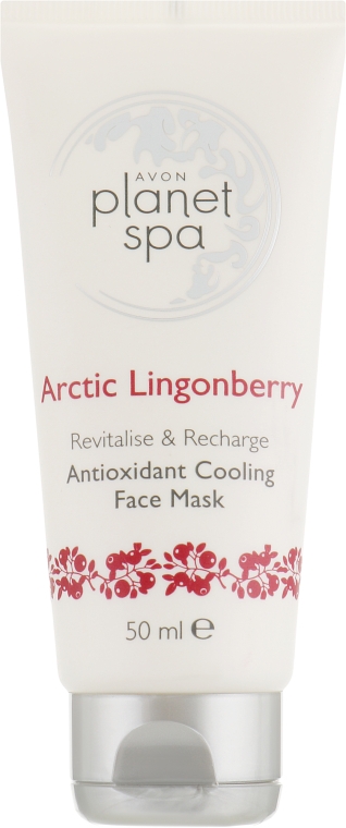 Антиоксидантная маска для лица "Арктическая брусника" - Avon Planet Spa Antioxidant Cooling Face Mask Arctic Lingonberry