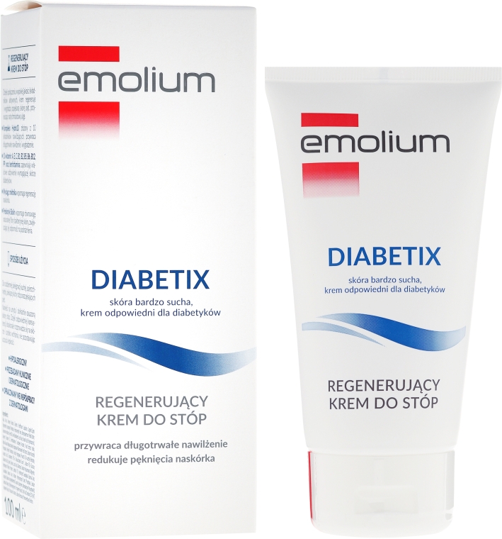 Крем для ног - Emolium Diabetix Regenerating Foot Cream — фото N1