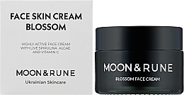 Высокоактивный крем для лица "Blossom" с тропическими водорослями - Moon&Rune Face Cream — фото N3