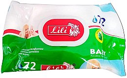 Парфумерія, косметика Вологі серветки для дітей з екстрактом алое вера, з клапаном - Lili
