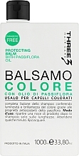 Бальзам для фарбованого волосся з олією пасифлори - Faipa Roma Three Color Balm — фото N3