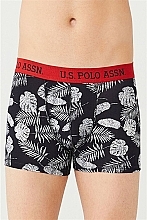 Трусы-шорты для мужчин, 3шт (navy pattern, anthracite, navy) - U.S. Polo Assn — фото N3