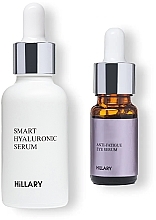 Духи, Парфюмерия, косметика УЦЕНКА Набор для кожи лица - Hillary Serum Set (ser/30ml + ser/10ml) *