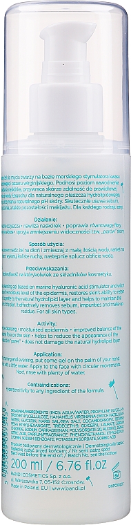 Морской очищающий гель для лица - Bandi Professional Pure Care Marine Purifying Facial Gel Cleanser — фото N2