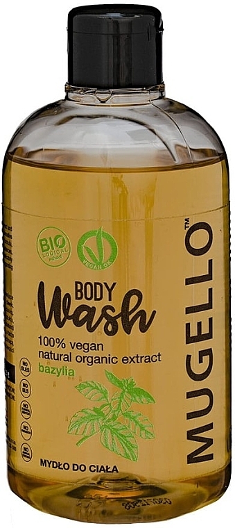 Органічне мило для тіла з базиліком - Officina Del Mugello Basil Body Wash — фото N1